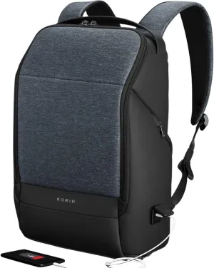 KORIN Anti-Theft Travel Backpack 15.6 inch Laptop Bag with 2.0 USB Charging Port Waterproof TSA Laptop Backpack for Women and Men