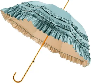 Lace Parasol Umbrella Wedding Umbrella Dome Shaped Parasol For Cosplay Photography Full Coverage Sunshade Umbrella