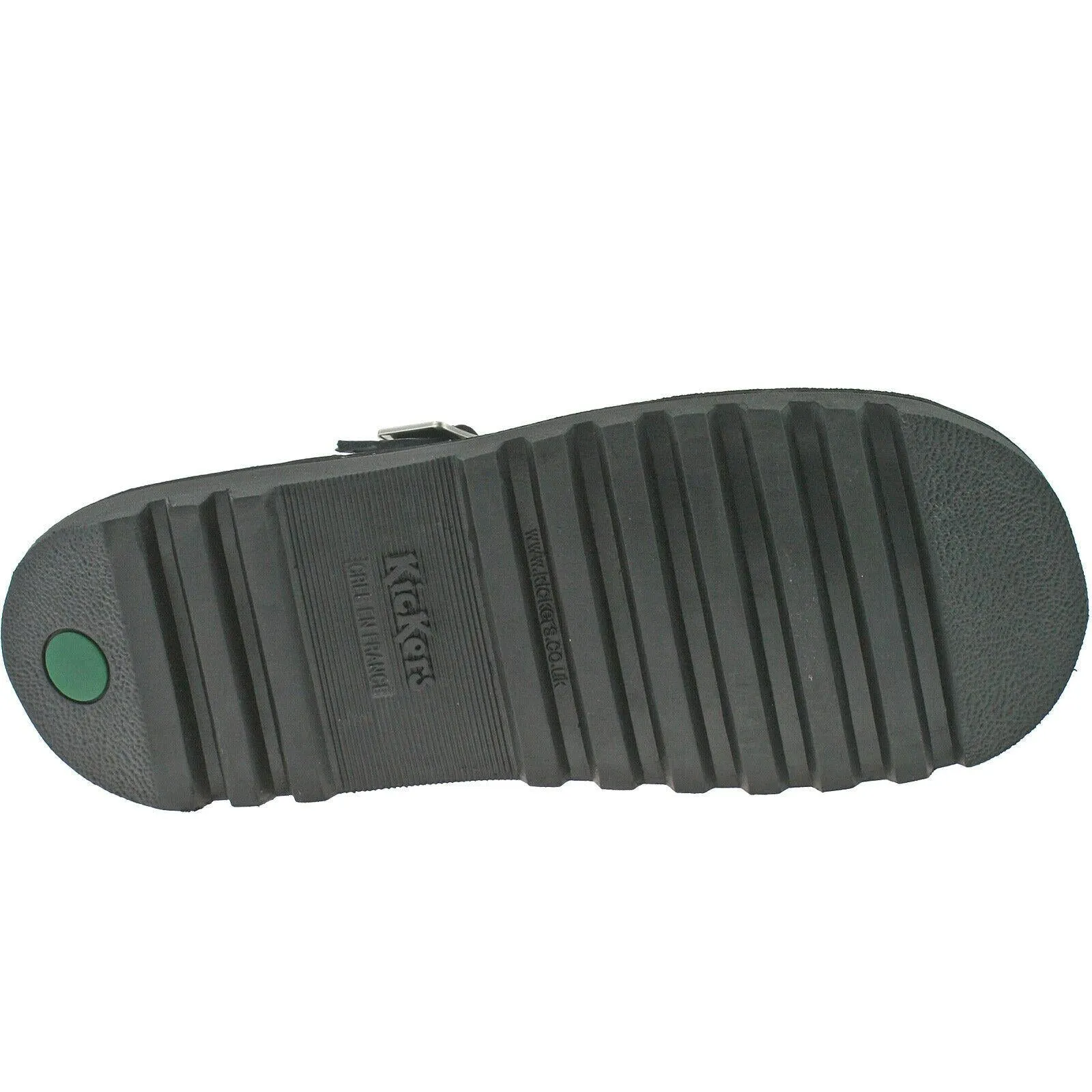 Ladies Kickers Kick Lo T-bar Black Patent Girls School Shoes