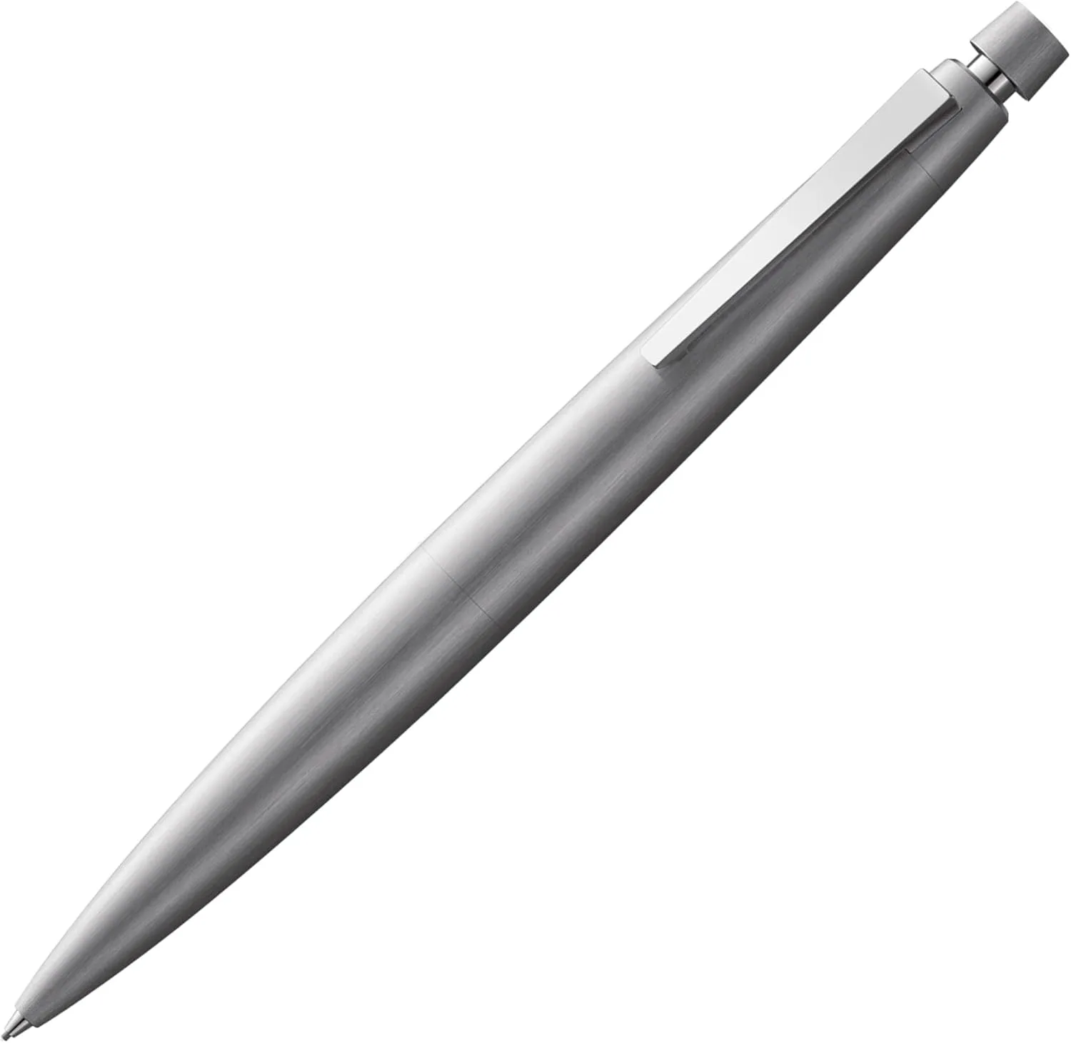 Lamy 2000 Silver Mechanical Pencil, Elegant Lead Pencil in Velvety Matte Polished Stainless Steel Case, Perfectly Balanced, Pencil with Fine Line Lead M 40 in Line Width 0.7 mm & Eraser Tip