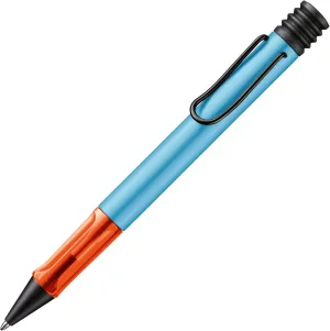 Lamy AL-star denim - Ballpoint Pen with transparent, ergonomic grip & line width M - lightweight aluminium body - including large capacity refill M 16 in black