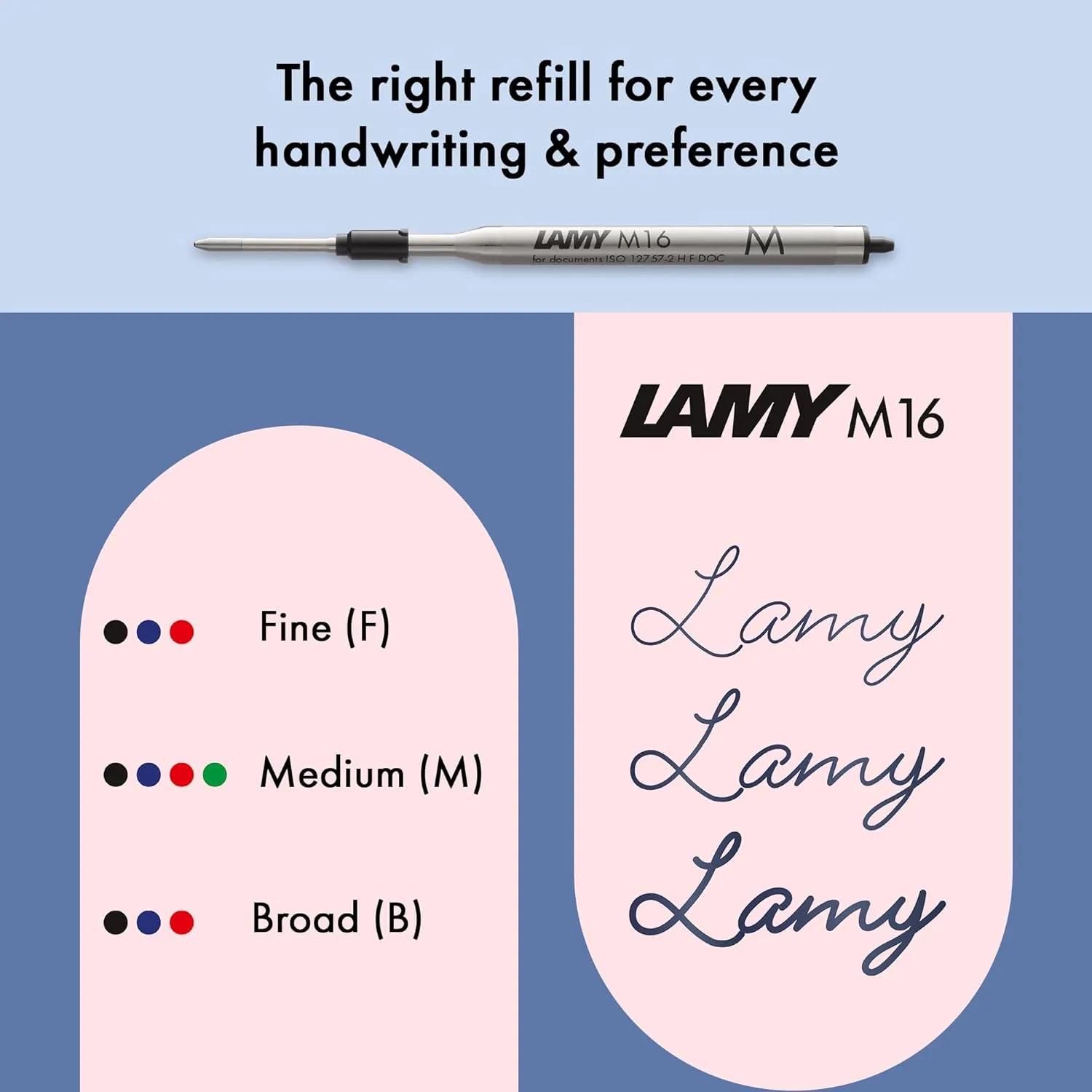 Lamy safari lightrose - Ballpoint Pen with ergonomic grip & line width M - for pleasant long writing - made of robust ASA plastic – including large capacity refill M 16 in black