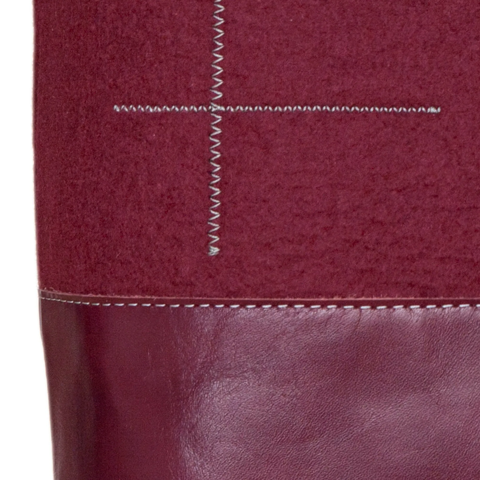 LANA Tote Bag – Burgundy