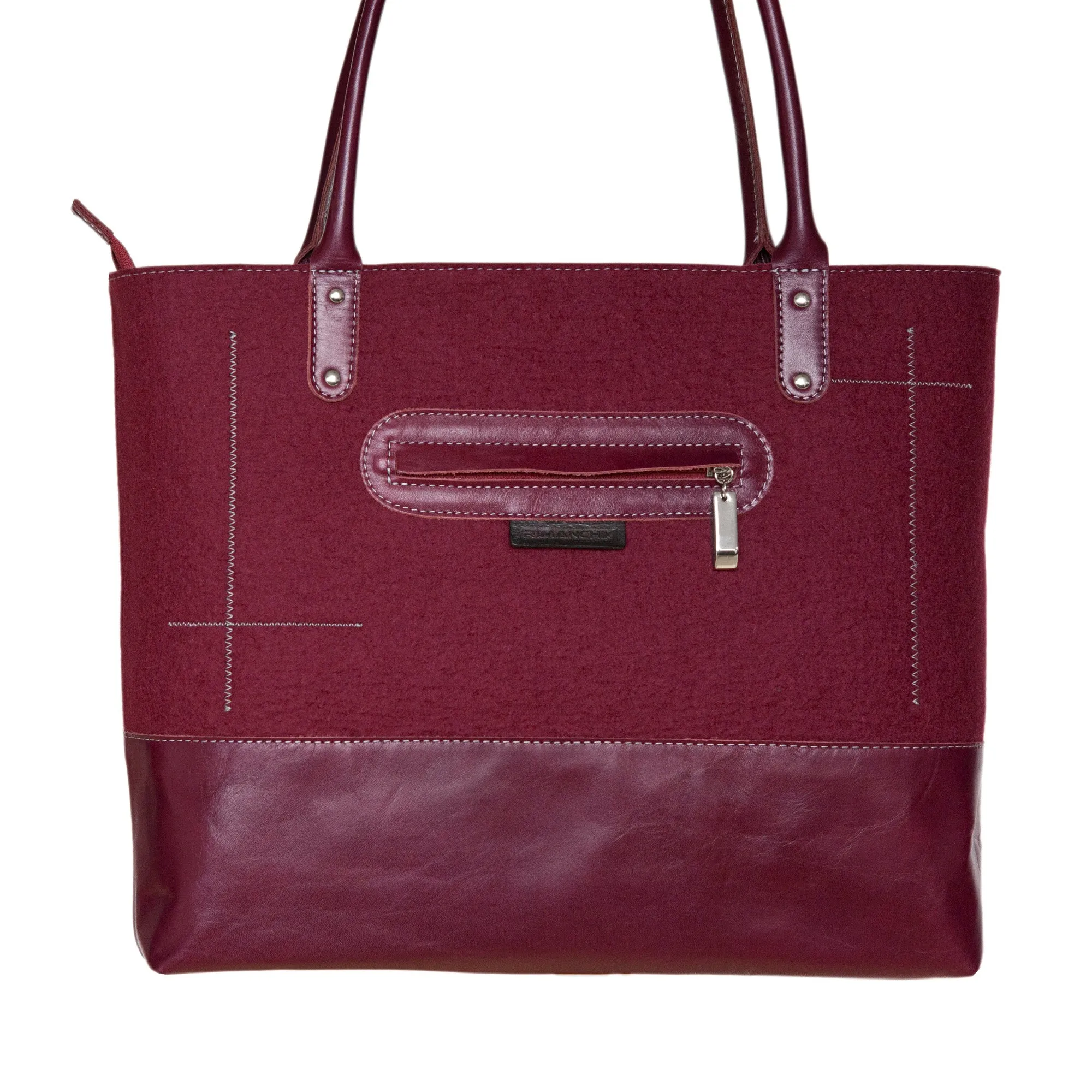 LANA Tote Bag – Burgundy