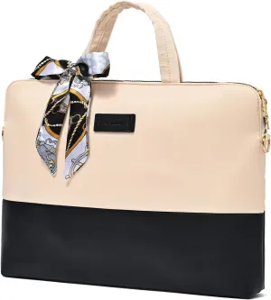 Laptop Bag for Women 15.6-Inch Carrying - Computer Bag Laptop Case Shoulder Slim Work Travel