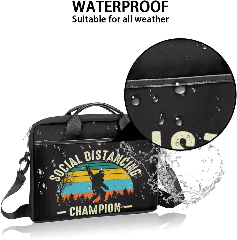 Laptop Bag for Women Men, 15.6 inch Messenger Shoulder Bags, Water Resistant Computer Bag Sleeve