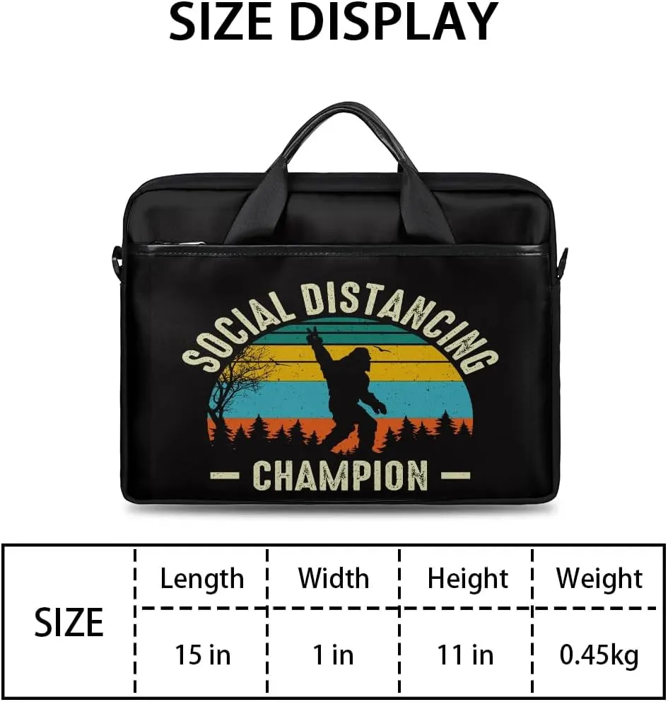 Laptop Bag for Women Men, 15.6 inch Messenger Shoulder Bags, Water Resistant Computer Bag Sleeve