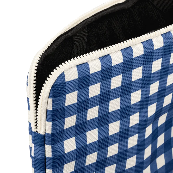Laptop Case - Blue Check