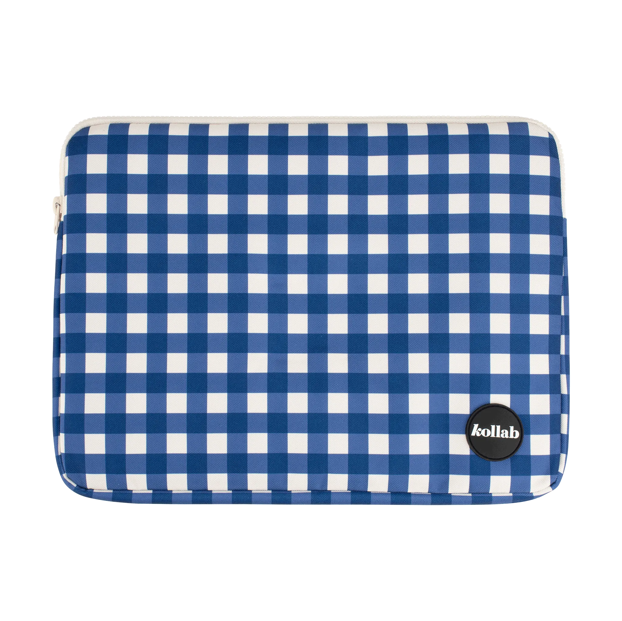 Laptop Case - Blue Check