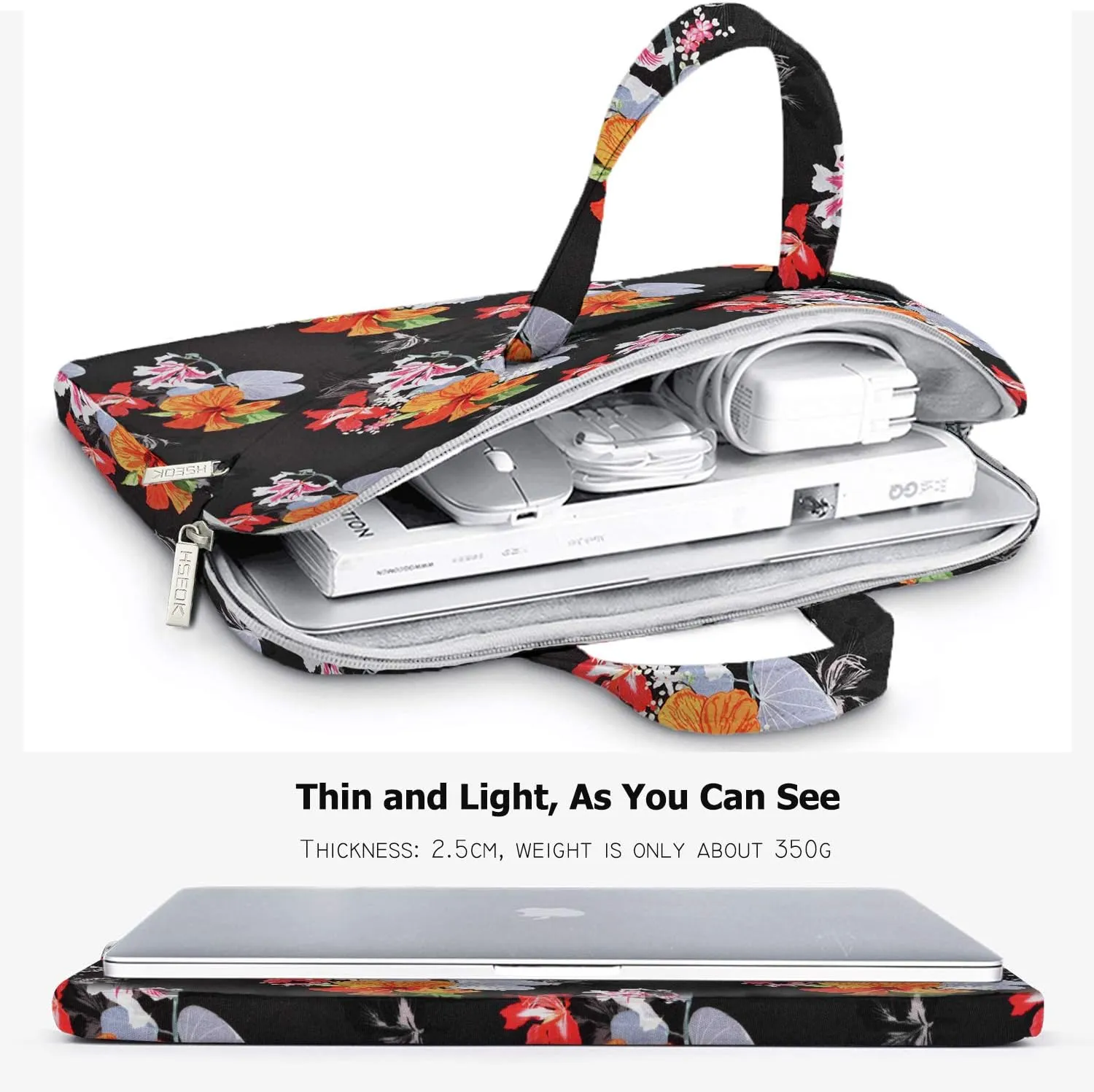 Laptop Shoulder Bag 13 13.3 14 Inch Case Compatible with MacBook Pro 14 2025-2021 M4/M3/M2/M1, Mac Air/pro 13-13.3 Inch and Most Popular 13-14 Notebooks,Spill-Resistant Briefcase,Morning Glory