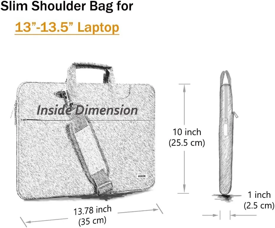 Laptop Shoulder Bag 13 13.3 14 Inch Case Compatible with MacBook Pro 14 2025-2021 M4/M3/M2/M1, Mac Air/pro 13-13.3 Inch and Most Popular 13-14 Notebooks,Spill-Resistant Briefcase,Morning Glory