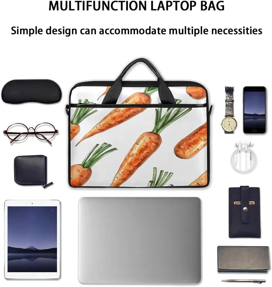 Laptop Shoulder Bag for 13-15 Inch Waterproof Laptop Sleeve Case Bag Slim Computer Carry Case Computer Cases for Laptops