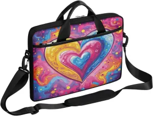 Laptop Shoulder Bag for 13-15 Inch Waterproof Laptop Sleeve Case Bag Slim Computer Carry Case Computer Cases for Laptops