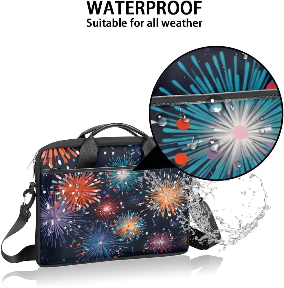 Laptop Shoulder Bag for 13-15 Inch Waterproof Laptop Sleeve Case Bag Slim Computer Carry Case Computer Cases for Laptops