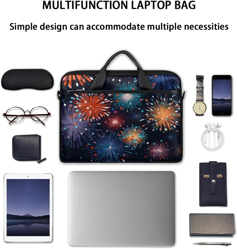 Laptop Shoulder Bag for 13-15 Inch Waterproof Laptop Sleeve Case Bag Slim Computer Carry Case Computer Cases for Laptops