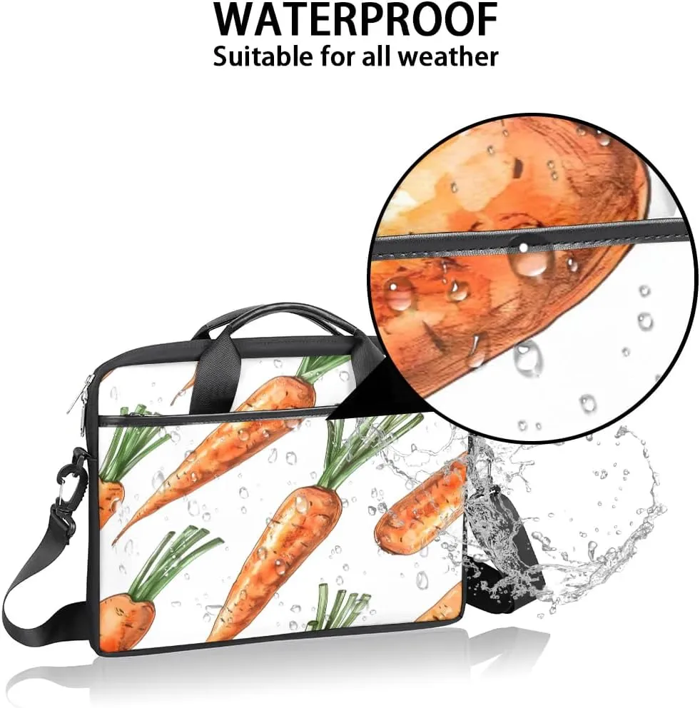 Laptop Shoulder Bag for 13-15 Inch Waterproof Laptop Sleeve Case Bag Slim Computer Carry Case Computer Cases for Laptops