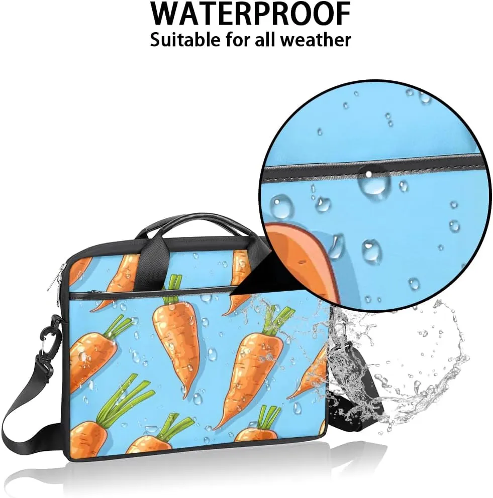 Laptop Shoulder Bag for 13-15 Inch Waterproof Laptop Sleeve Case Bag Slim Computer Carry Case Computer Cases for Laptops