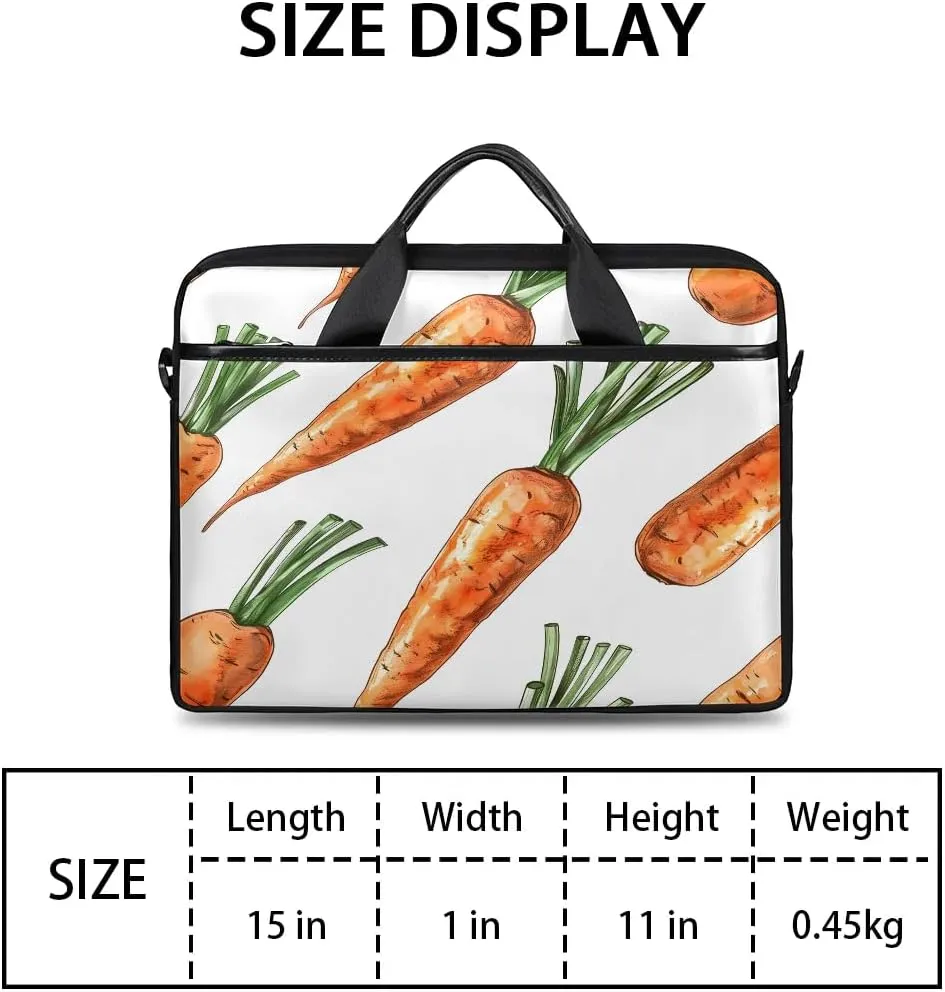 Laptop Shoulder Bag for 13-15 Inch Waterproof Laptop Sleeve Case Bag Slim Computer Carry Case Computer Cases for Laptops