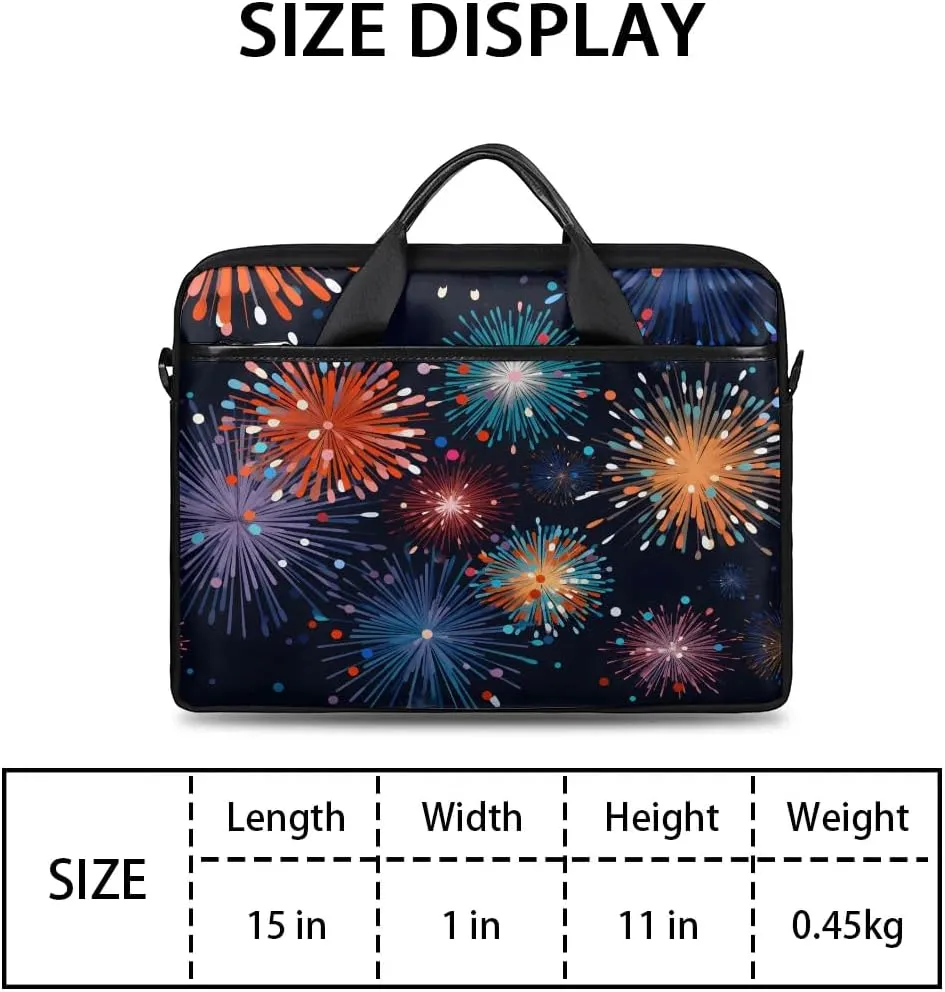 Laptop Shoulder Bag for 13-15 Inch Waterproof Laptop Sleeve Case Bag Slim Computer Carry Case Computer Cases for Laptops