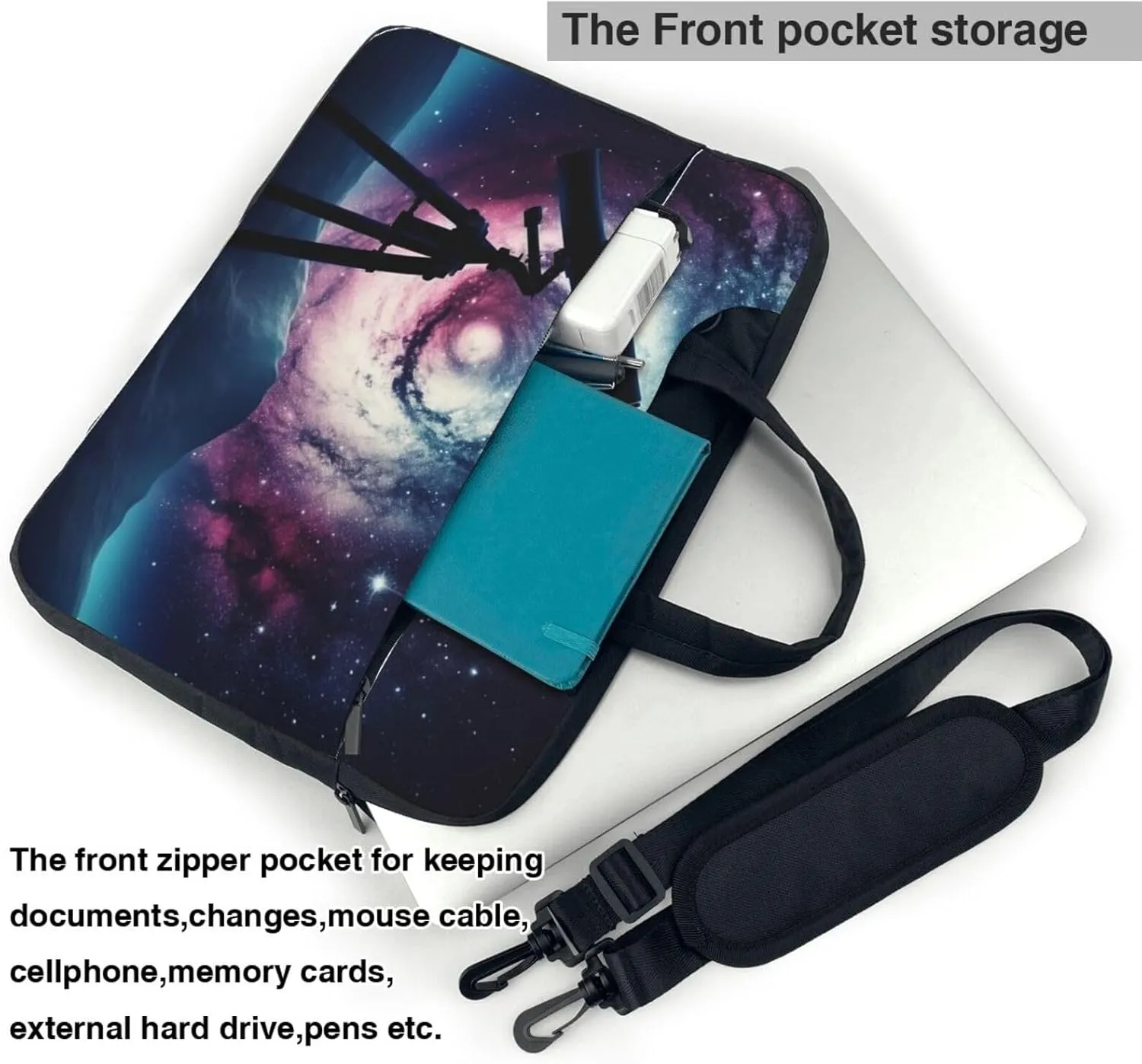 Laptop Tote Bag for Men Women 13 inch Laptop Sleeve Shoulder Briefcase Messenger Computer Bag