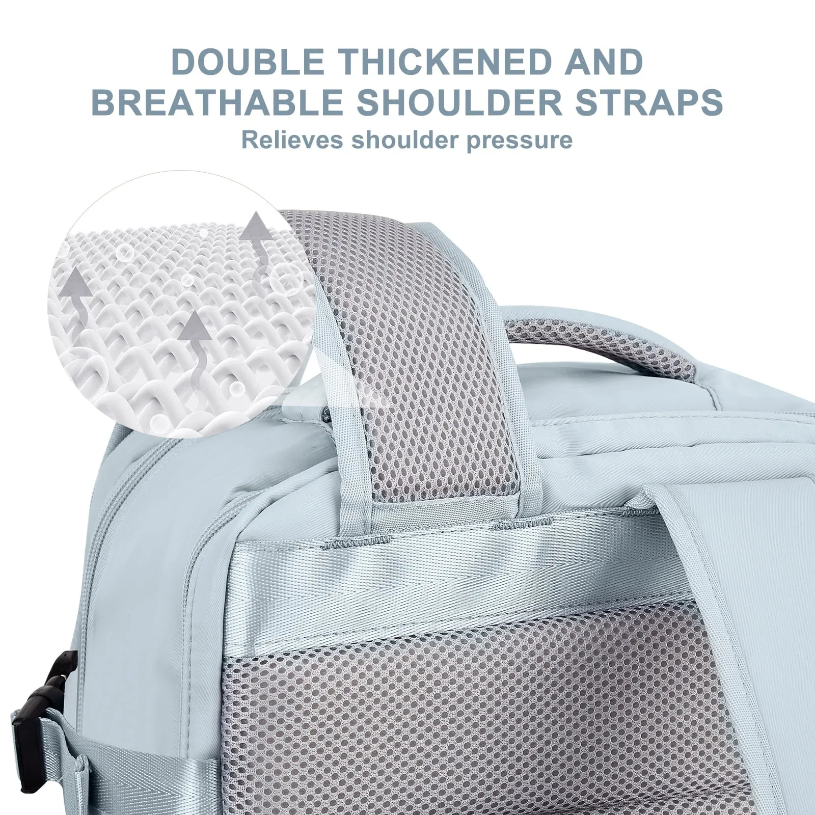 Large Backpack Women, Carry on Backpack,Hiking Backpack Waterproof Outdoor Sports Rucksack Casual Daypack School Bag Fit 14 Inch Laptop with Shoes Compartment