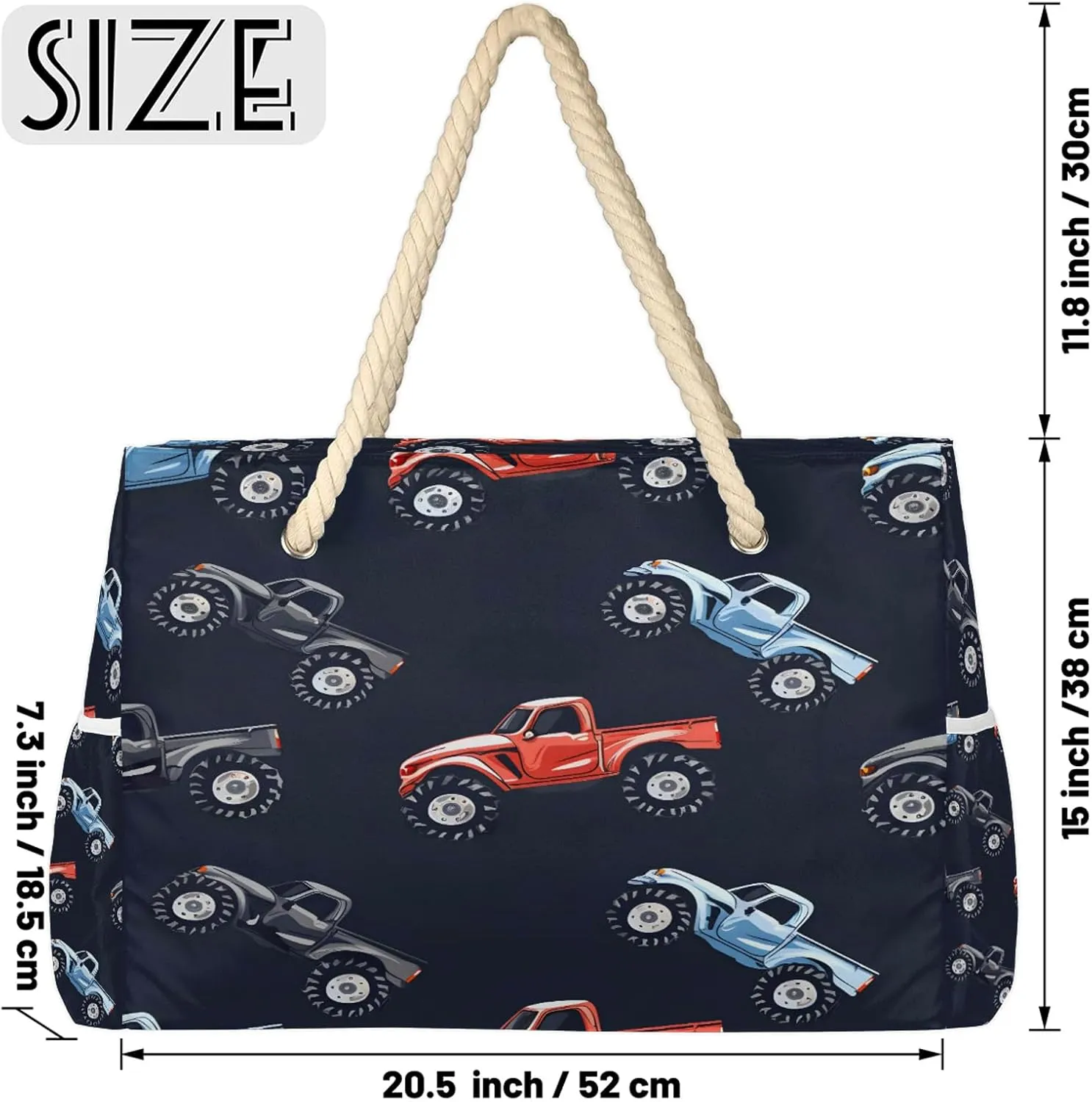 Large Beach Bags for Women with Zipper Beach Tote Bag Waterproof Sandproof Gym Swim Pool Grocery Travel Bag