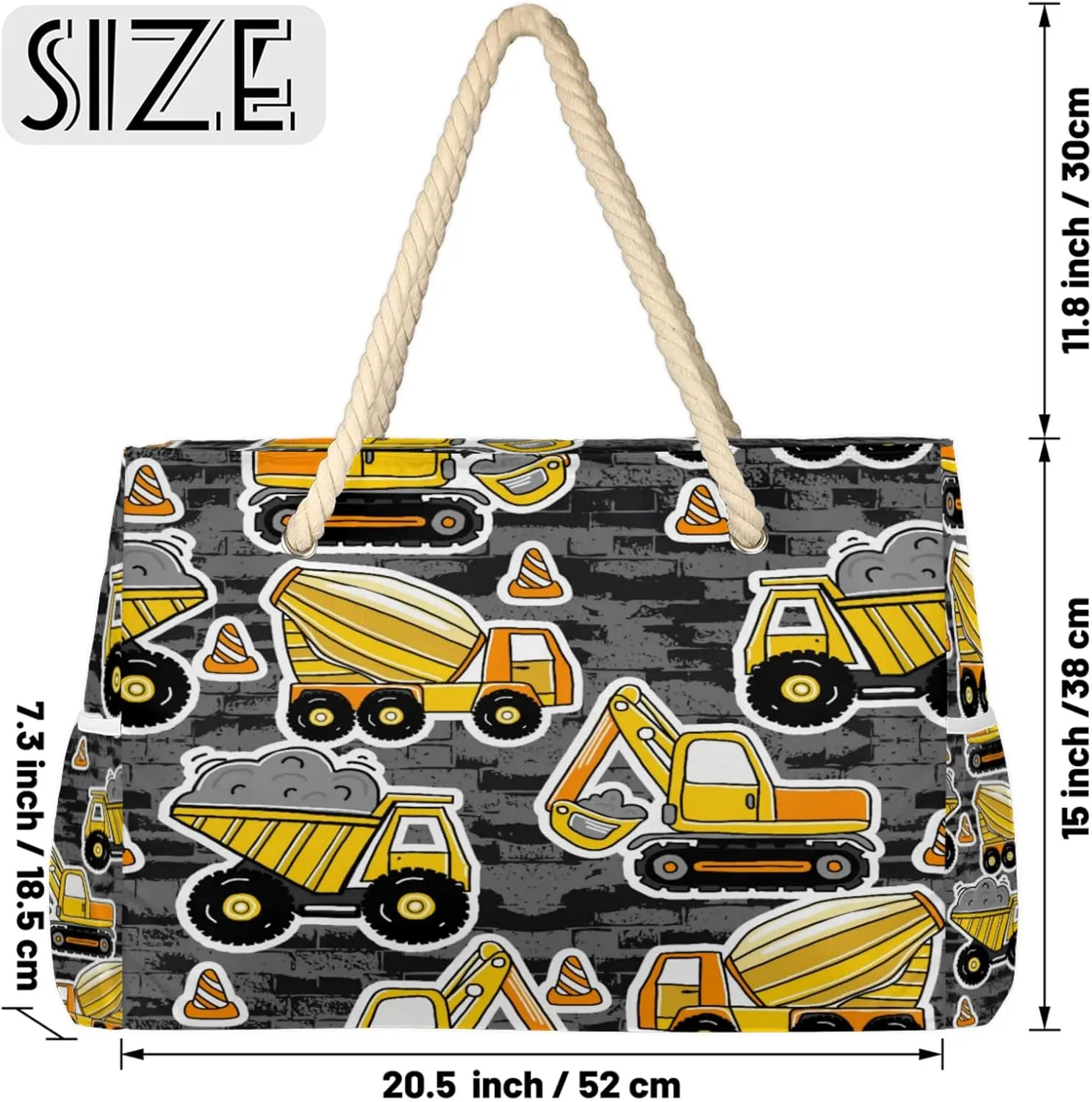 Large Beach Tote Bags for Women, Waterproof Beach Bag with Zipper, Swim Pool Tote Bags