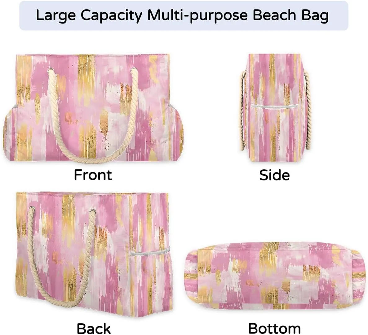 Large Beach Tote Bags for Women