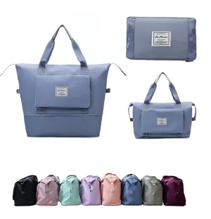 Large Capacity Foldable Travel Bag Expandable Collapsible Dry and Wet Separation Large Capacity Travel bag
