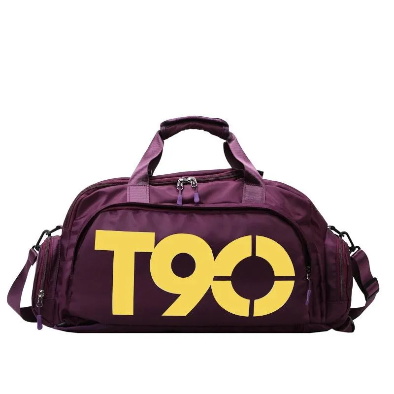 Large Capacity Sports Bag With Wet / Dry Separation