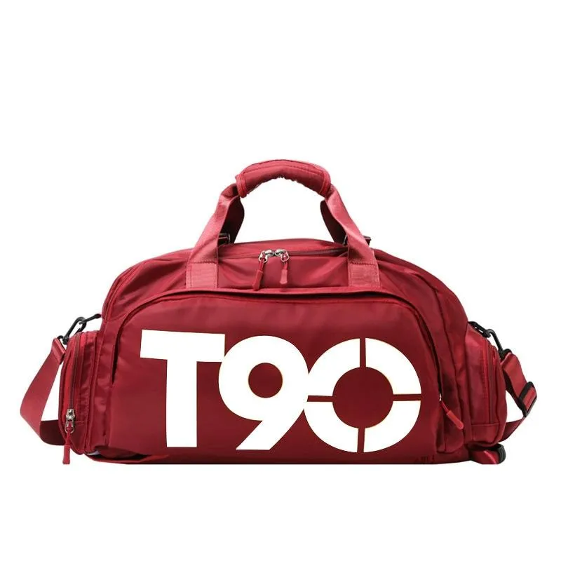Large Capacity Sports Bag With Wet / Dry Separation
