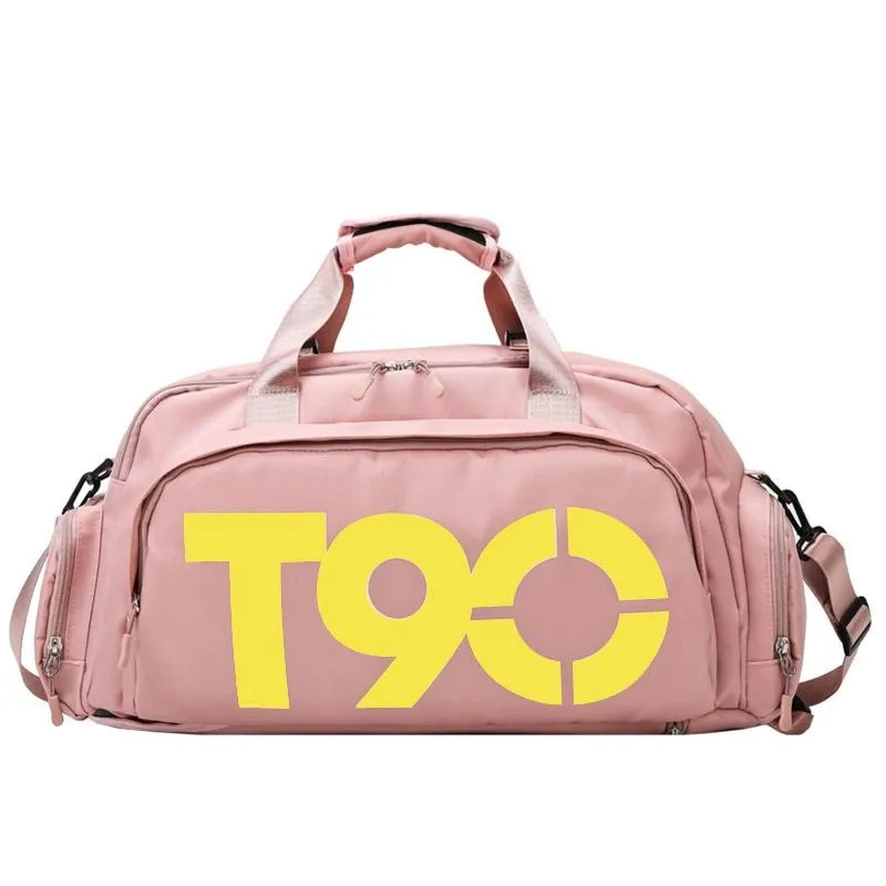 Large Capacity Sports Bag With Wet / Dry Separation