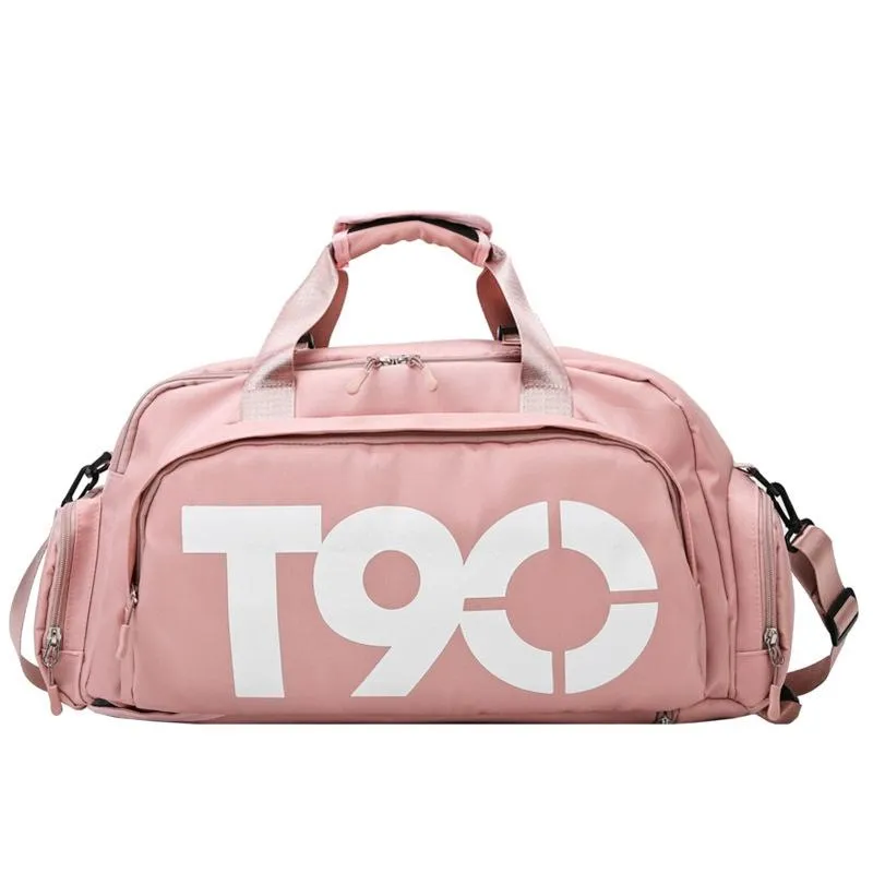Large Capacity Sports Bag With Wet / Dry Separation