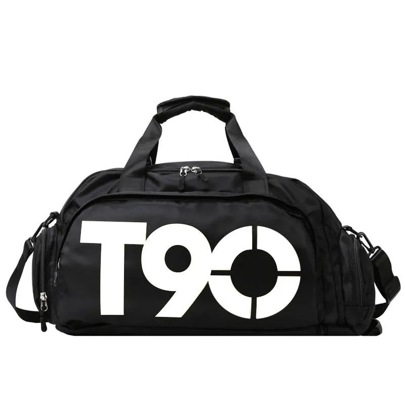 Large Capacity Sports Bag With Wet / Dry Separation