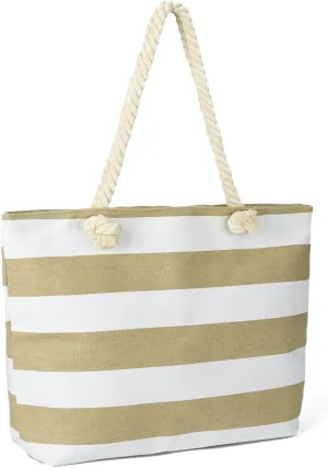 LAVTUG Beach Bags for Women Large Canvas Beach Tote Bag Waterproof Sandproof Beach Bags Swim Pool Bag Travel Essentials