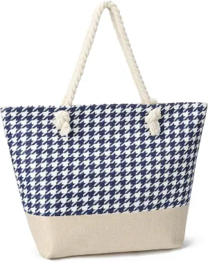 LAVTUG Beach Bags for Women Large Canvas Beach Tote Bag Waterproof Sandproof Beach Bags Swim Pool Bag Travel Essentials