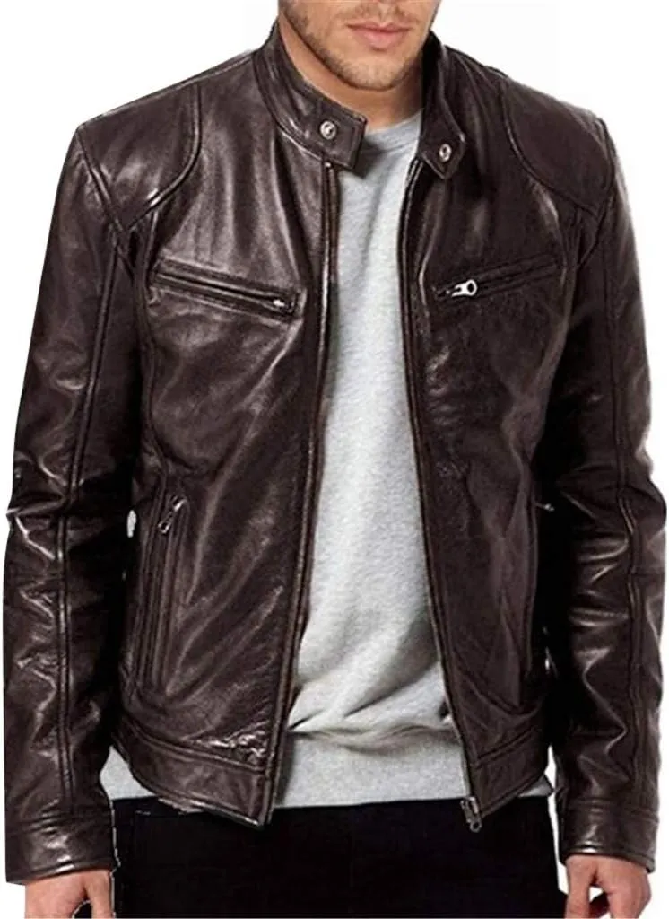 LCMTWX Mens Jackets Cottonpadded Jacket Stand Collar Knitted Splice Sweater Coat Casual Cardigan Stylish Outwear Men's