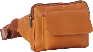 Le Donne Leather Waist Bag - Stylish & Fashionable Fanny Pack - Designer Belt Bags For Men & Women - Everywhere & Everyday Journey Bag With Adjustable Strap