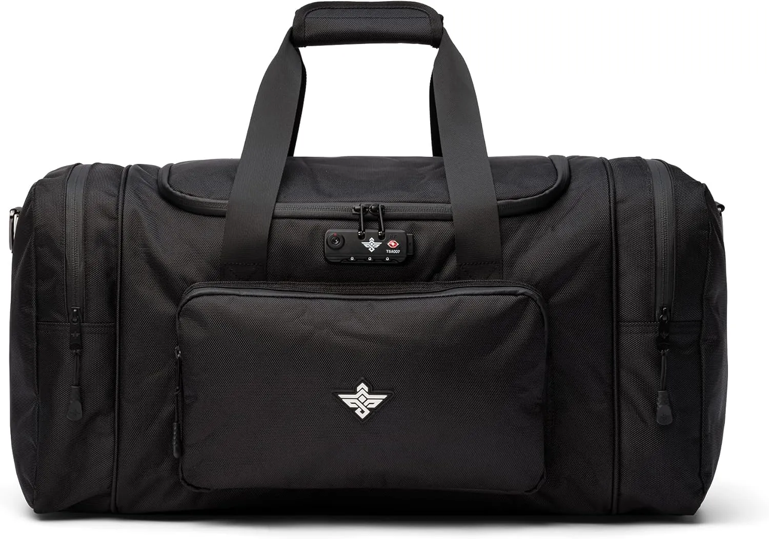 Legion Duffle Bag with Anti Theft TSA Approved Combination Lock (Black)