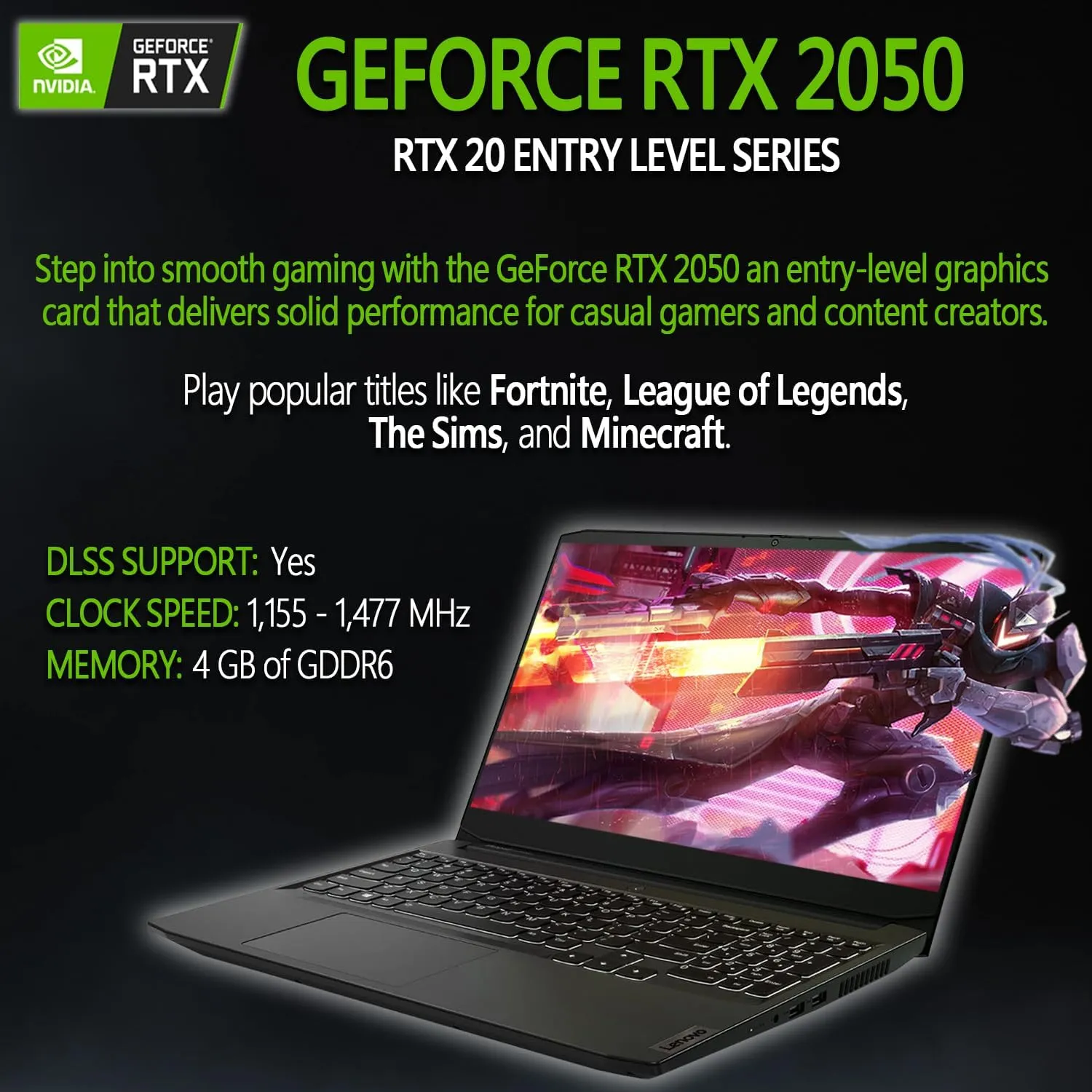 Lenovo 15.6" IdeaPad Gaming 3 Laptop, GeForce RTX 2050, 64GB RAM, 1TB PCIe, 15.6" FHD 144Hz IPS Display, AMD Ryzen 5 5500H, Backlit Keyboard, Ethernet RJ-45, Windows 11 Pro, WOWPC Recovery USB