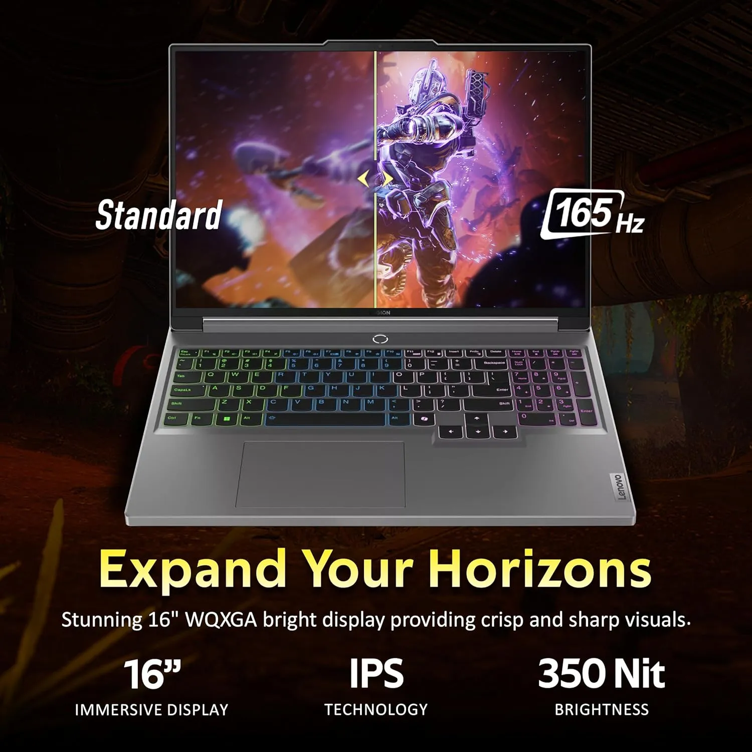 Lenovo Legion 5 16" WQXGA 165Hz Gaming Laptop, Intel i7-14650HX, 32GB DDR5, 512GB PCIe SSD, GeForce RTX 4070, RGB Backlit Keyboard, FHD Camera, Wi-Fi 6E, Win 11 Pro, Gray, 256GB Docking Station Set
