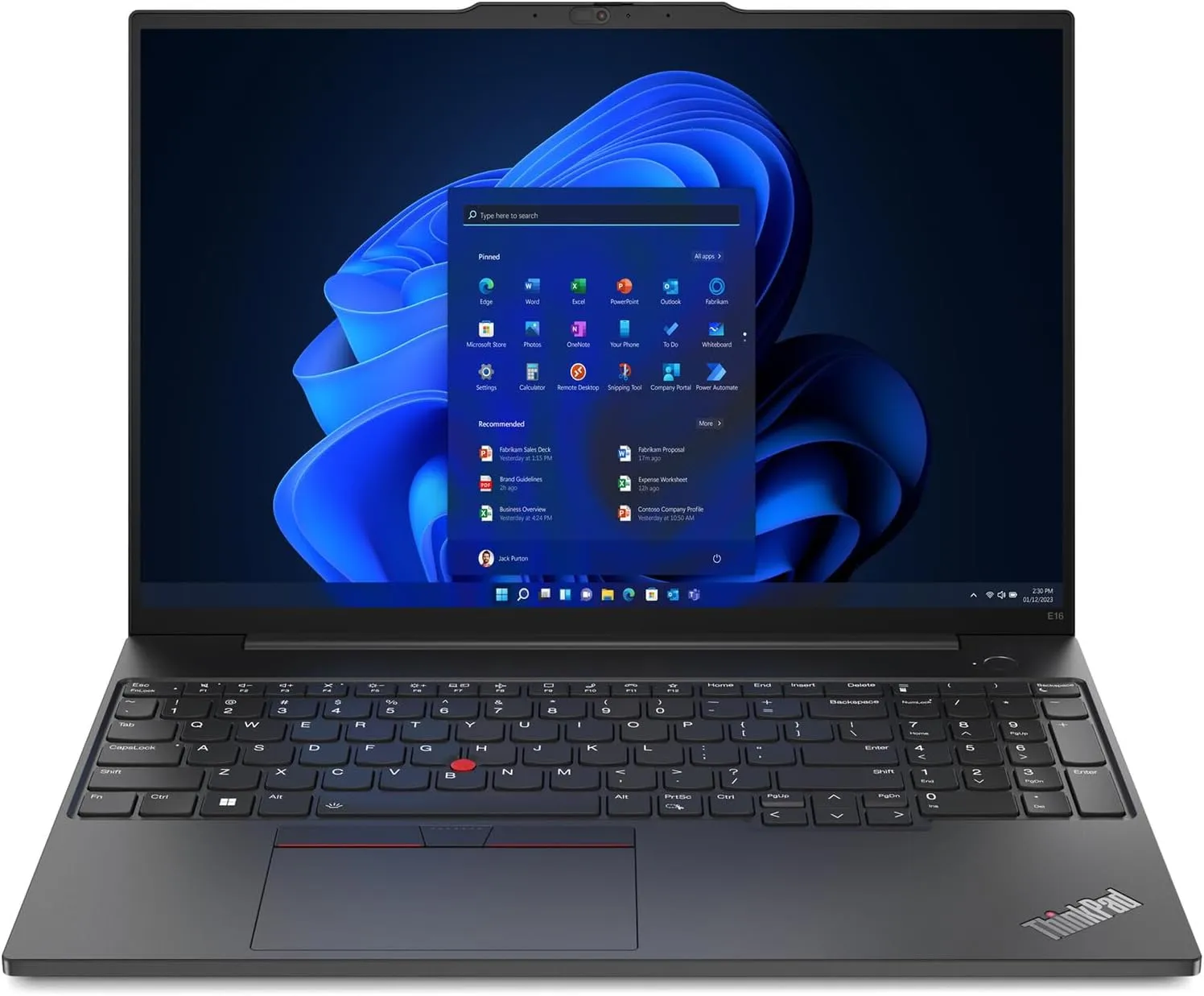 Lenovo ThinkPad E16 Business Laptop (16" FHD  Touchscreen, AMD Ryzen 5 7530U, 16GB RAM, 512GB SSD, (8-Core Beat i7-1165G7)), Fingerprint, Backlit, FHD Webcam, WiFi 6, Ethernet, Win 11 Pro, Black