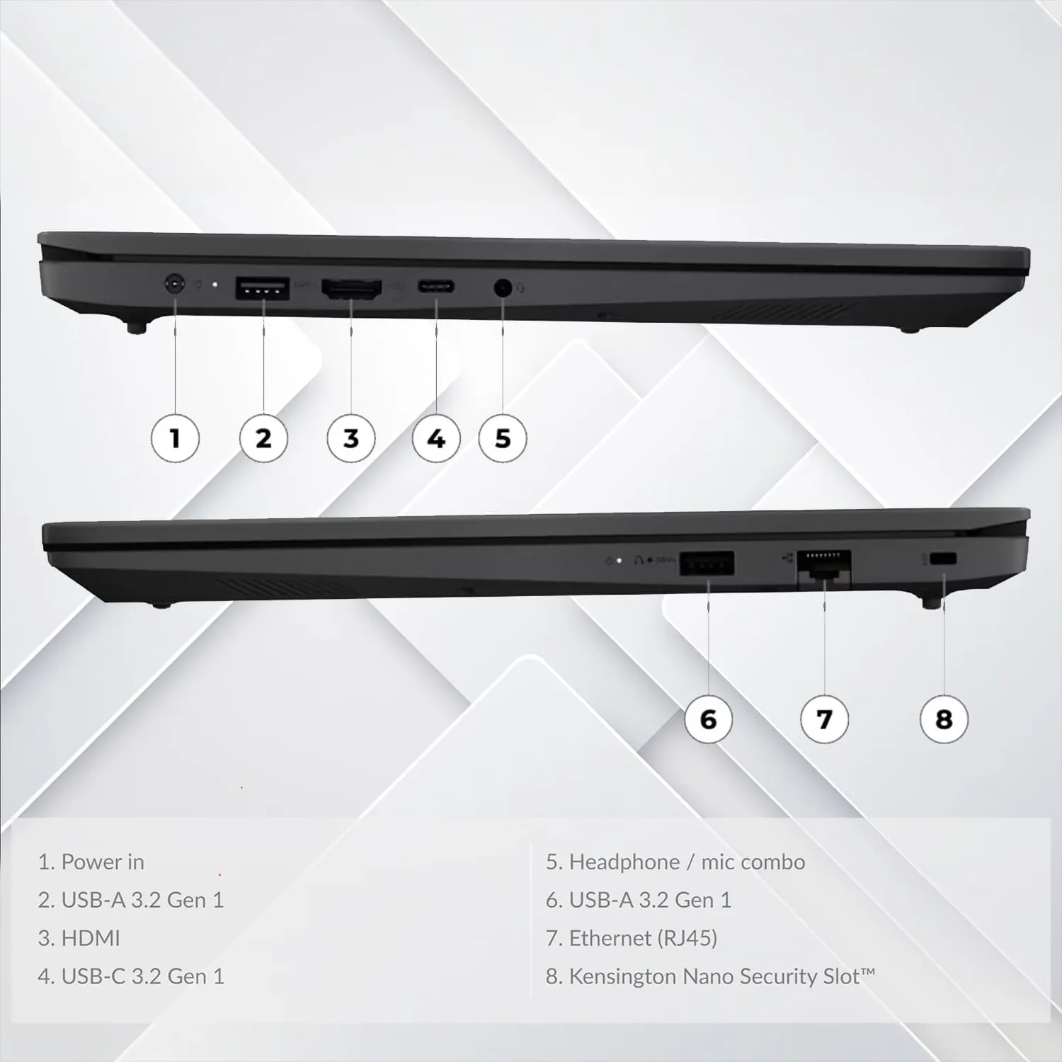 Lenovo V15 Laptop - Special Business Edition - 15.6 FHD - AMD Ryzen 7 7730U (Beats i7-1365U) - 16GB Memory - 512GB PCIe SSD - Military-Grade Durability - Wi-fi 6 - Long Battery Life - Windows 11 Pro
