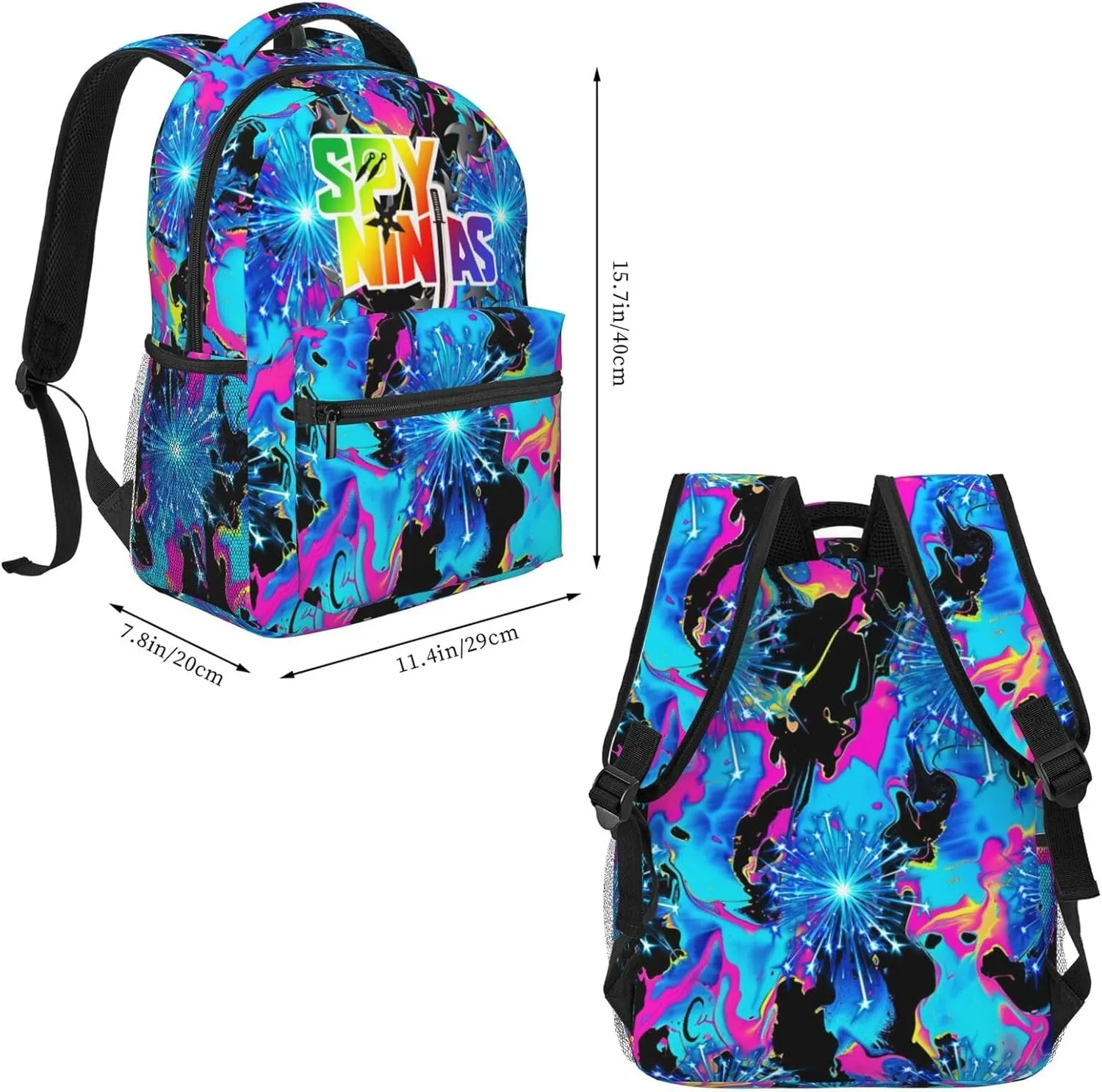 Lightweight Classic Large Capacity Backpack Multifunctional 2 Piece Set Daypack For Adult