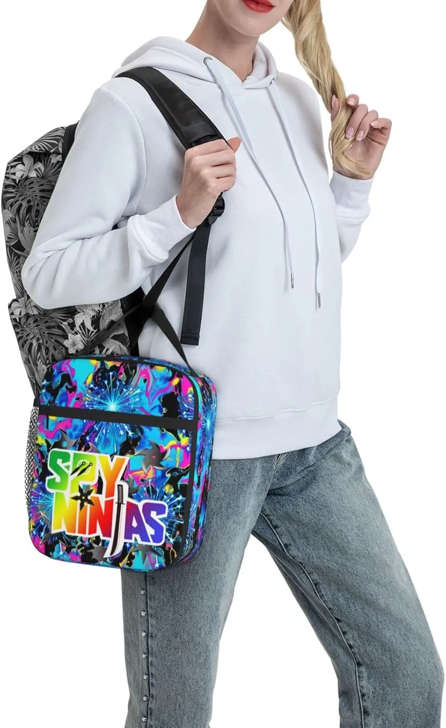 Lightweight Classic Large Capacity Backpack Multifunctional 2 Piece Set Daypack For Adult
