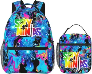 Lightweight Classic Large Capacity Backpack Multifunctional 2 Piece Set Daypack For Adult
