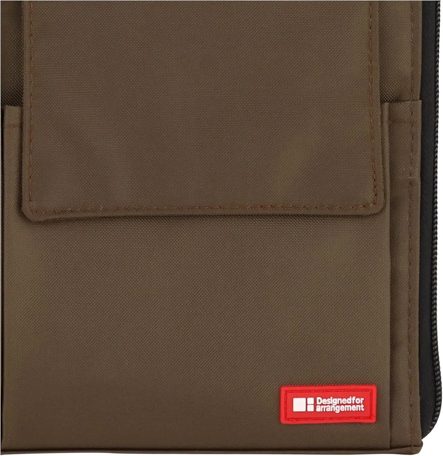 LIHIT LAB Laptop Sleeve with Storage Pockets (Bag-in-Bag), 10 x 13.8 Inches, Brown (A7554-9)