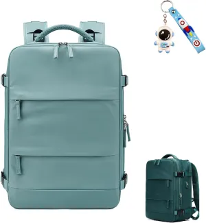 Liwave Backpack, Liwave Travel Backpack Waterproof Fit 16 Inch Laptop Backpack with USB Charging Port Casual Large Backpack (Blue)