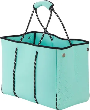 LMYYG Beach bag,Multipurpose Neoprene Bag,Large Tote Bag,Waterproof Shoulder Beach Bag for Travel Beach Gym Swimming