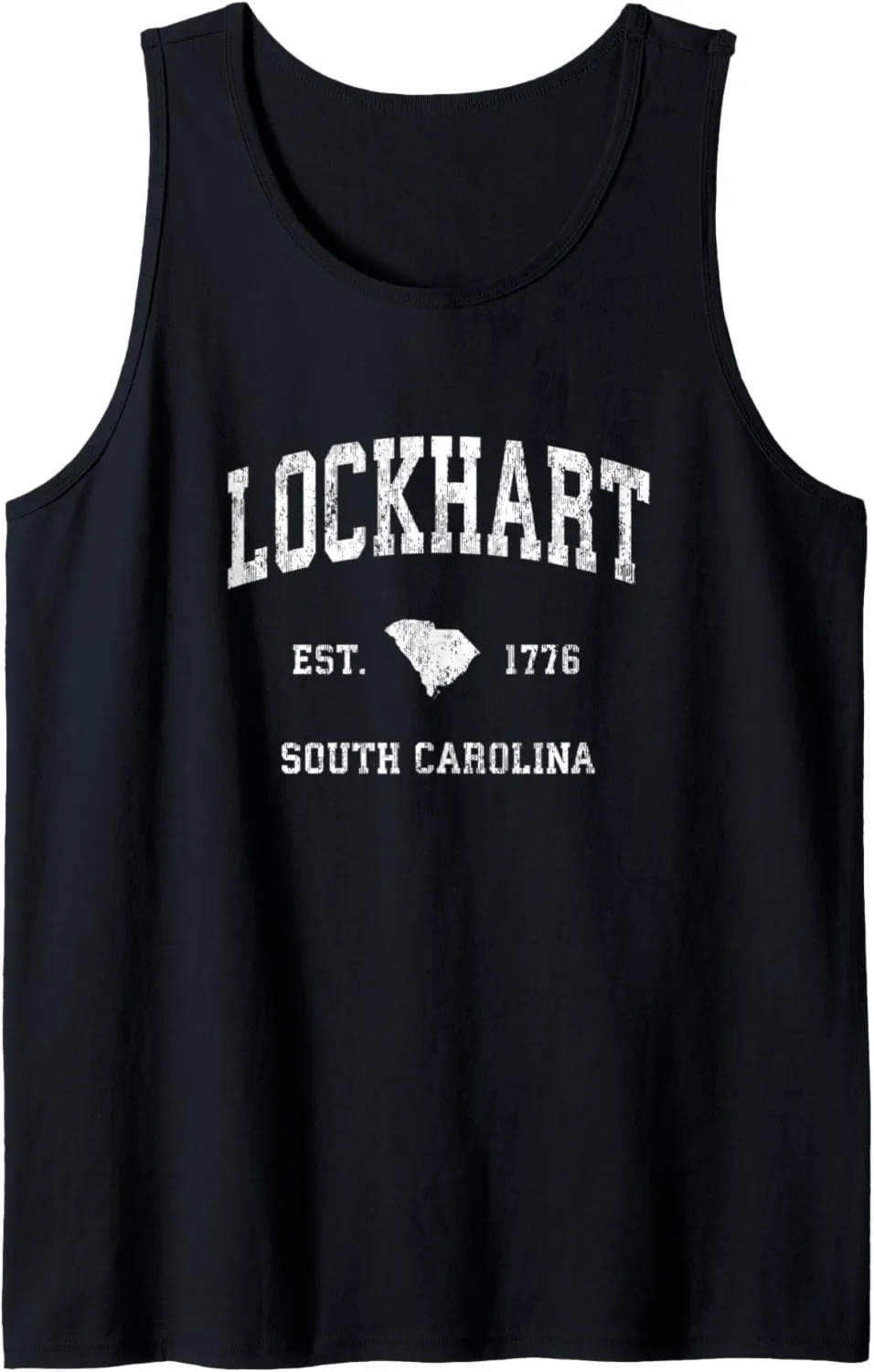 Lockhart South Carolina SC Vintage Athletic Sports Design Tank Top
